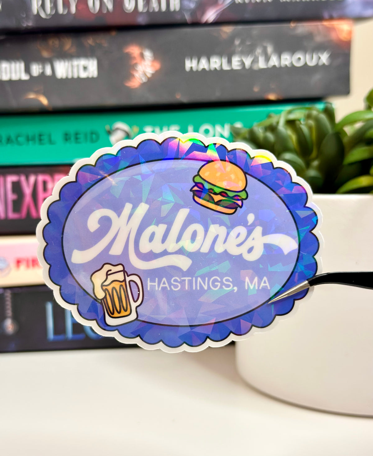 Malone's Hastings, MA Sticker
