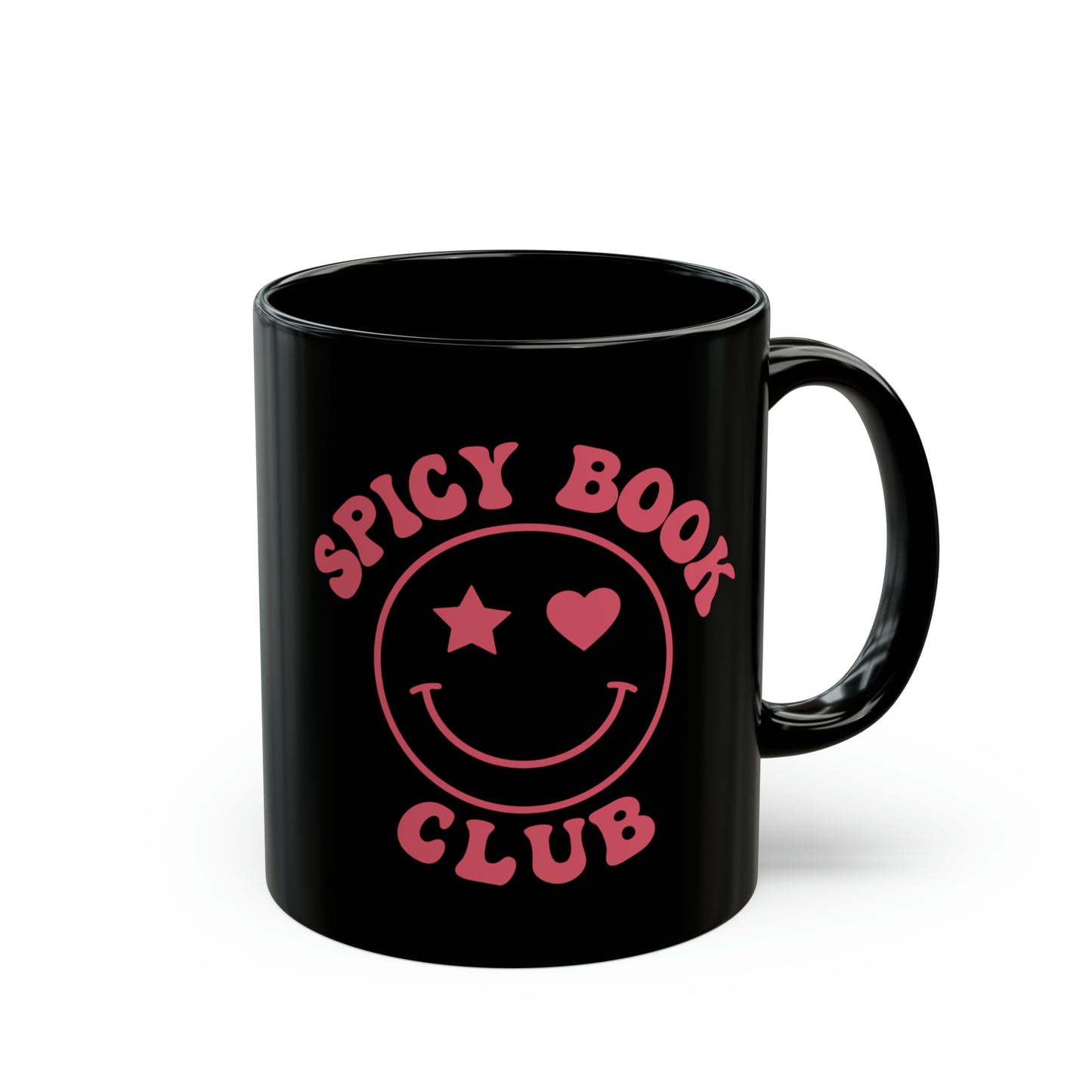 Spicy Book Club Black Mug (11oz)