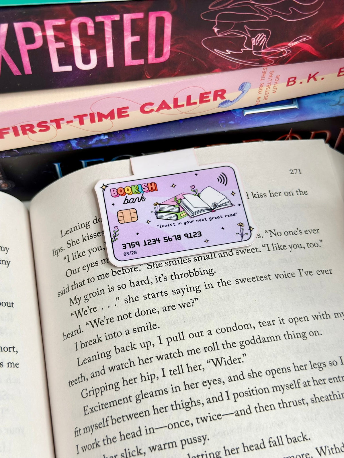 Bookish Bank Magnetic Bookmark