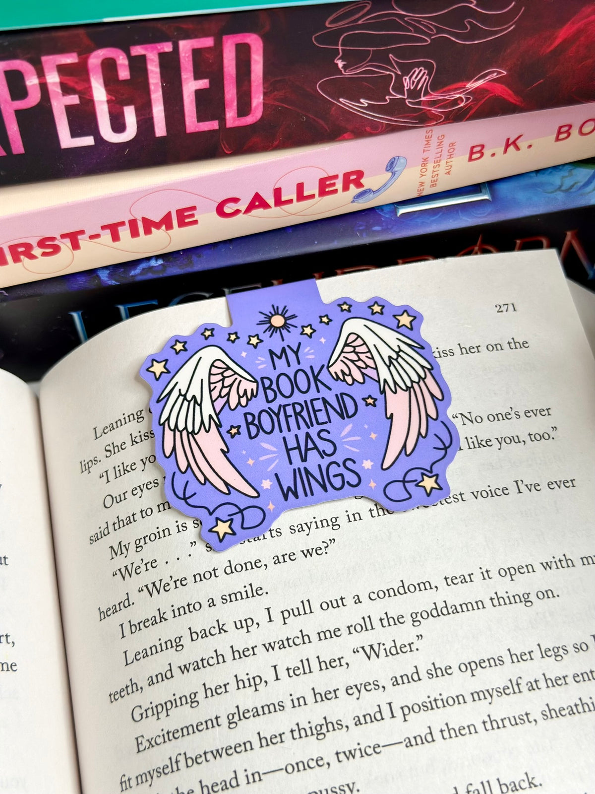 My Book Boyfriend Has Wings